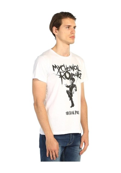 Bant Giyim - My Chemical Romance Beyaz Erkek T-Shirt Tişört