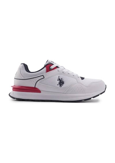U.s. Polo Assn. Martin 4fx Erkek Beyaz-lacivert-kırmızı Sneaker Ayakkabı-beyaz Beyaz