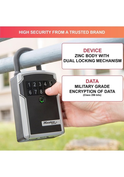 Master Lock Bluetooth Anahtar Kutusu Bluetooth Veya Şifreli Kili
