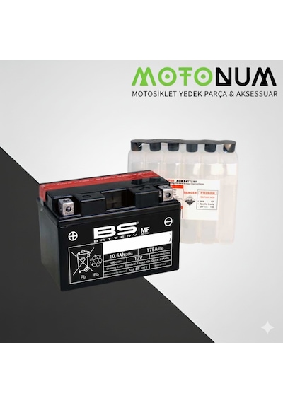 Kawasakı J300 Sc300 Akü-bs Battery-mtak0007