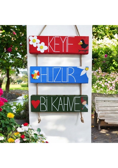 Bahçe Süsü Duvar Süsü Balkon Süsü Dekorasyon Hediyelik Eşya 60 30