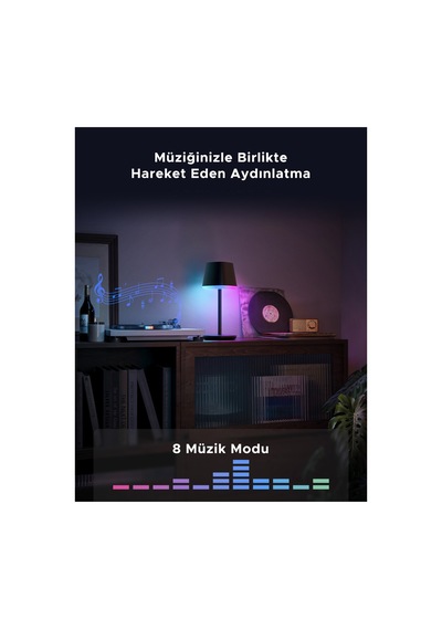 Govee RGBICWW Taşınabilir Klasik Matter Destekli Masa Lambası