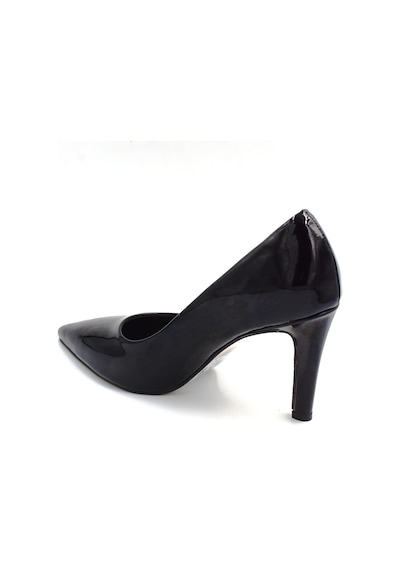 Prego Pine Cone Kadın Stiletto Ayakkabı Rugan Siyah Rugan Siyah