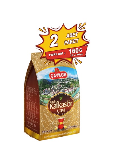 Artvin Kafkasör Çayı 80 Gr. İkili Paket