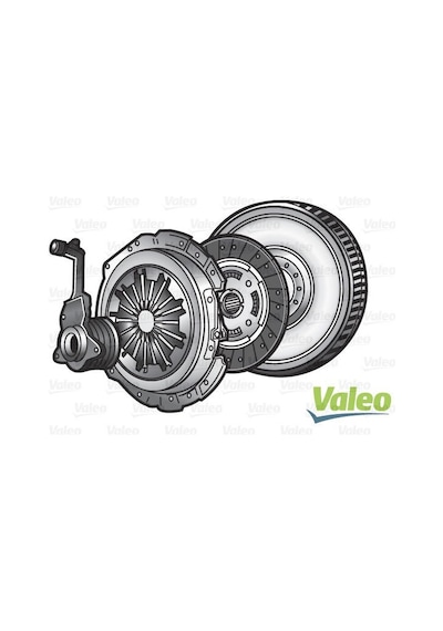 Renault Clio 2005-2014 Arası 1.5 Dci Valeo Marka Volanlı Debriyaj Seti