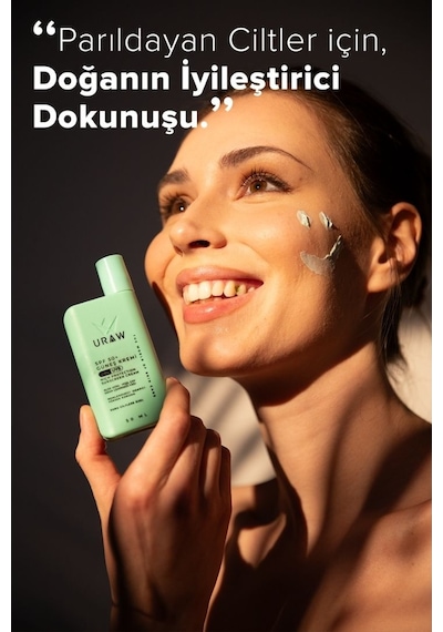 Uraw Aloe Vera Kuru Atopik Ciltlere Özel Doku Yenileyici Güneş Kremi SPF50+ 50 ML