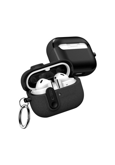 Samsung Galaxy Buds 3 Fe / Buds 3 Pro / Buds 3 İle Uyumlu Kılıf Kilitli Tpu Premium Matte Trip Case Koyu Gri