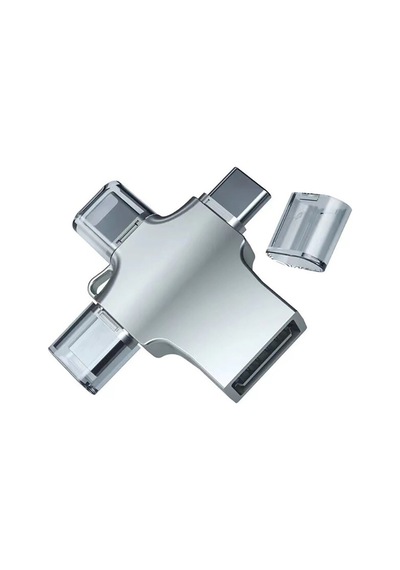 Foxyn Lightning  Type-c  Micro To Usb Bellek Okuyucu Dönüştürücü