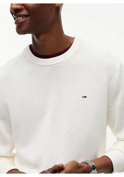 Tommy Hilfiger Erkek Marka Logolu Şık Görünüşlü Kış Kullanımına Uygun Beyaz Kazak Dm0dm21787 Ybh Tommy Hilfiger Erkek Marka Logolu Şık Görünüşlü Kış Kullanımına Uygun Beyaz Kazak Dm0dm21787 Ybh