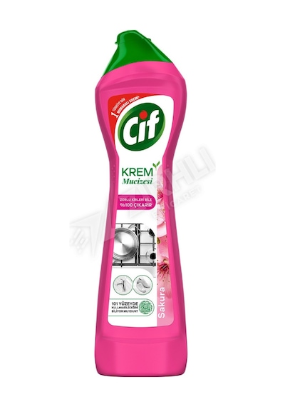 3 Adet Cif Krem Sakura 500 Ml
