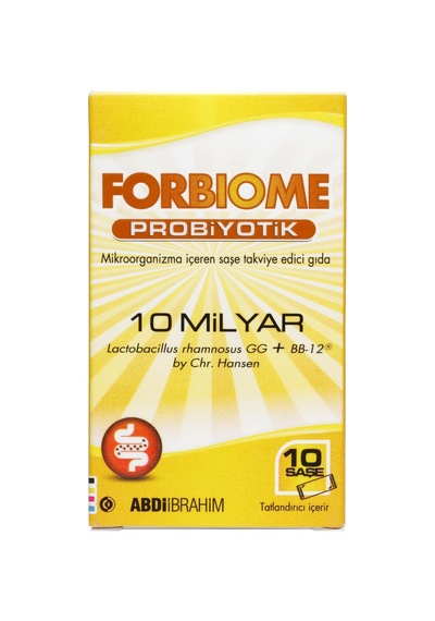Probiyotik 10 Milyar Mikroorganizma İçeren 10'lu Saşe