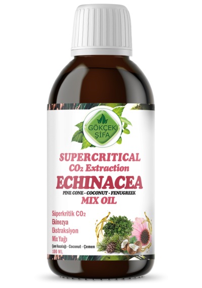Gökçek Şifa Ekinezya Süperkritik Mix Yağı 100 ML