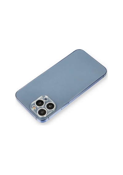 Gld-spt- Newface Apple Uyumlu iPhone 12 Pro Shine Kamera Lens Koruma Cam - Gümüş