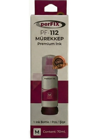 Perfıx Pf T112m Kırmızı Şişeli Mürekkep 70 Ml 87988878