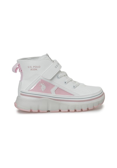 U.s. Polo Assn. Keltes Jr Beyaz Kız Çocuk High Sneaker 000000000102695947 Beyaz-pudra U.s. Polo Assn. Keltes Jr Beyaz Kız Çocuk High Sneaker 000000000102695947 Beyaz-pudra