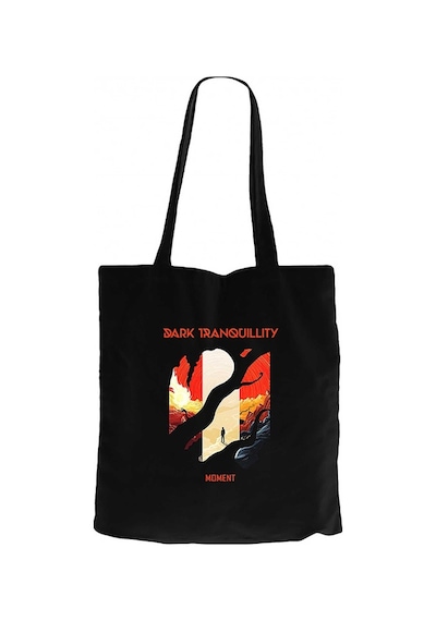 Dark Tranquillity Moment Siyah Kanvas Bez Çanta Siyah