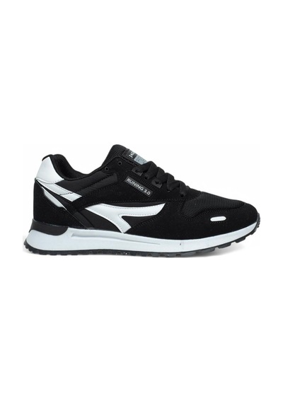 Nesilshoes Jagulep Twister Siyah Beyaz Anatomik Erkek Spor Siyah&beyaz