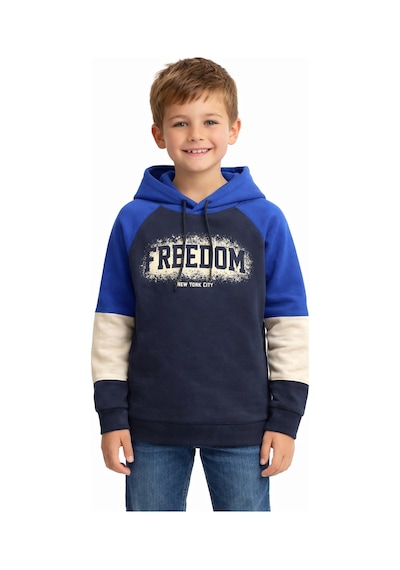 Monox Erkek Çocuk Feedom Baskılı 3 İplik Şardonlu Kapşonlu Sweatshirt Saks Monox Erkek Çocuk Feedom Baskılı 3 İplik Şardonlu Kapşonlu Sweatshirt Saks