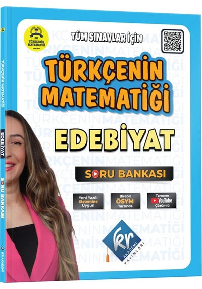 Kr Akademi Yayınları Gamze Hoca Türkçenin Matematiği Tüm Sınavlar İçin Edebiyat Soru Bankası