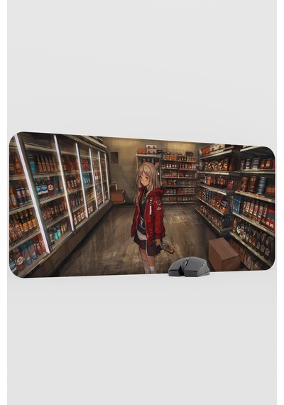 Kadın V3 90x40 Xxl Gaming Kauçuk Kaymaz Taban Mouse Pad Fare Altlığı
