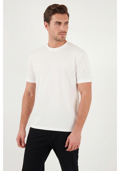 Buratti Erkek T Shirt 5902985 Ekru Ekru