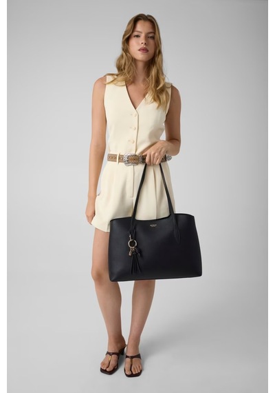 Guess Melody Kadın Tote Çanta Hwbg9735230 Siyah