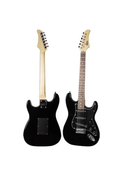 Midex RPH-30BK Gül Klavye Strat Kasa SSS Elektro Gitar Seti
