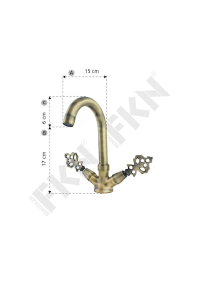 Fkn Klasik Osmanlı Maraton Antik Lavabo Bataryası