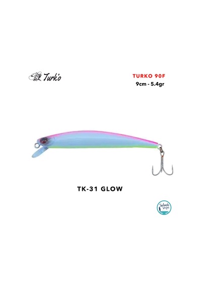 Turko 90mm 5.4gr Maket Balık TK-31 Glow