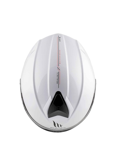 Mt Genesis Sv Solid A0 Çene Açılır Kask Beyaz