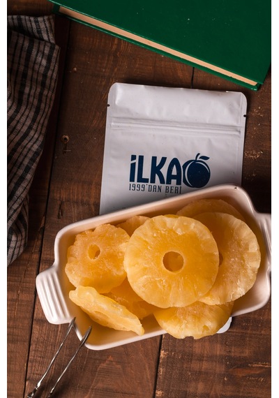 Ananas Kurusu 250 Gr Kurutulmuş Ananas Dilimleri İlka Gıda 250 G