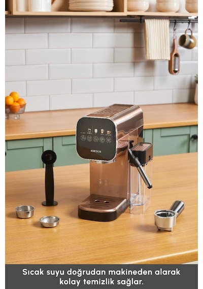 Karaca Mycaffee Barista S20 Entegre Süt Hazneli Otomatik Espresso Ve Latte Makinesi