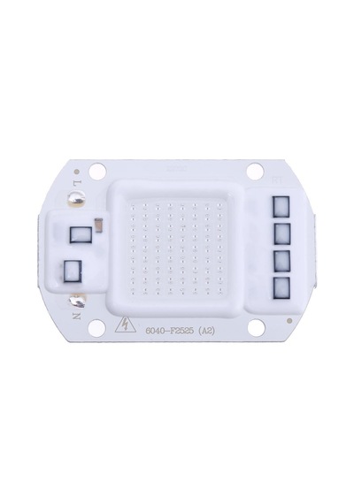 Mavi 220V Projektör Cob Led 50W Driver Çipli