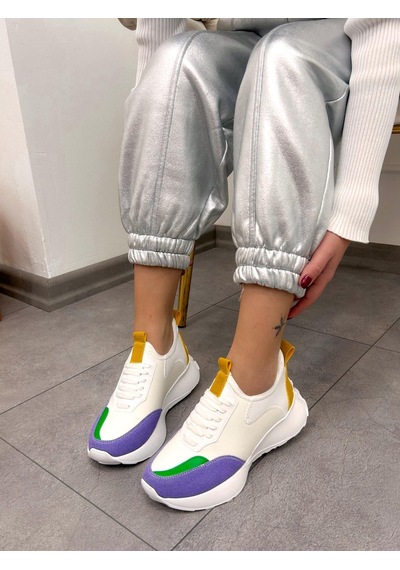 Erva'nın Butiği Beyaz Lila Triko Mines Kadın Bağcıklı Sneakers-5220 Beyazlila Triko Erva'nın Butiği Beyaz Lila Triko Mines Kadın Bağcıklı Sneakers-5220 Beyazlila Triko