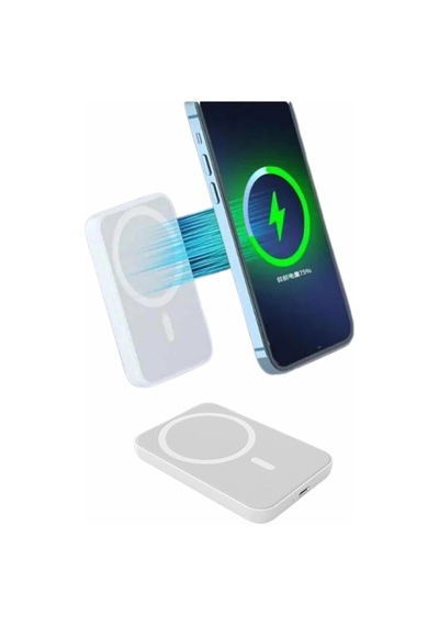 İos Uyumlu Magsafe Kablosuz 15w Şarj Powerbank Magesafe Krgltgspohoakyw6qd4