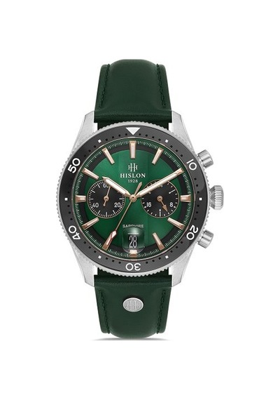Ms154t-15yr Hislon Kol Saati 43 Mm / Yeşil Gri