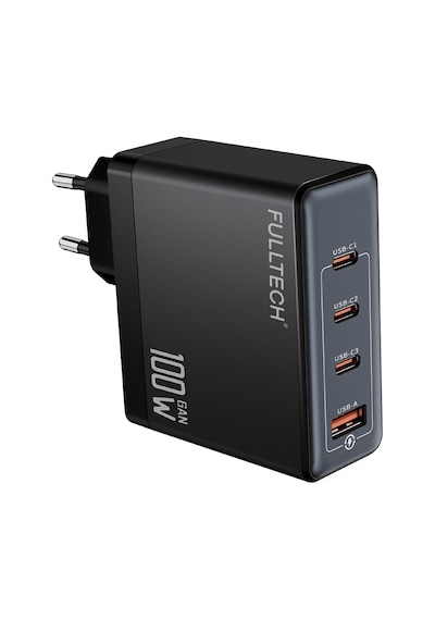 Fc24 100w Gan Hızlı Şarj Adaptörü 3x Usb-c + 1x Usb-a Çoklu Port Laptop & Telefon Uyumlu Pd Power Delivery