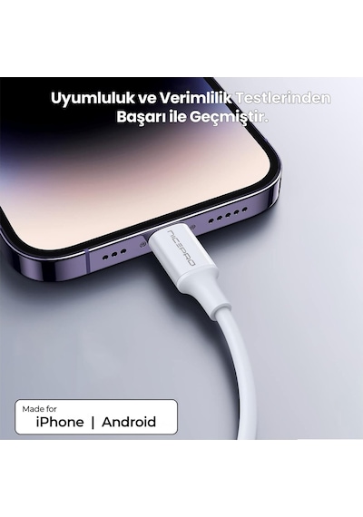 Nicepro Npo UTC12 60 W 1.2 M Tpe USB To Type-C Hızlı Şarj Ve Data Kablosu Nicepro Npo UTC12 60 W 1.2 M Tpe USB To Type-C Hızlı Şarj Ve Data Kablosu