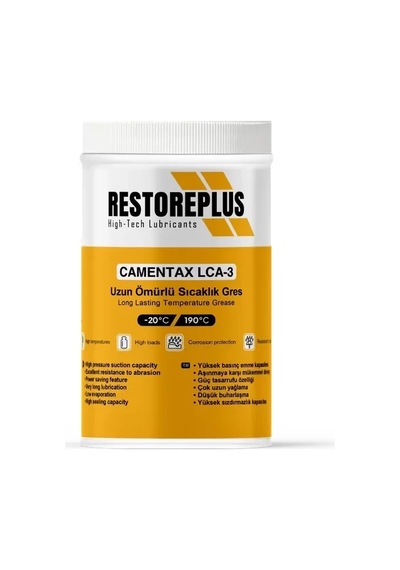 Restoreplus Camentax Lca-3 Uzun Ömürlü Sıcaklık Gesi 1 KG