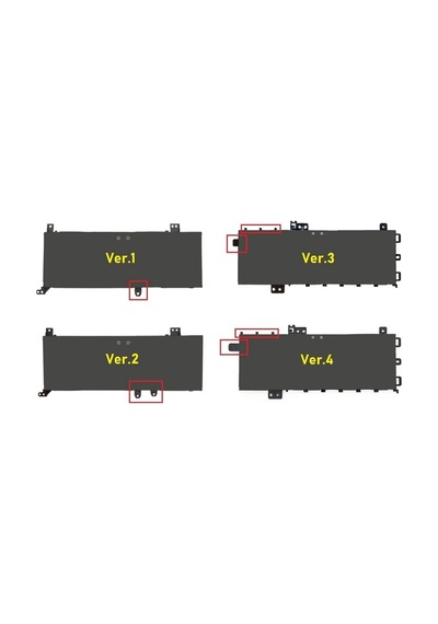 Asus Vivobook S15 M515ua-bq154t-be, M515ua-bq154t Bataryası, Pili