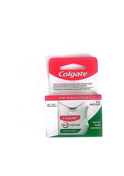 Colgate Total Yeni Ve Geliştirilmiş Diş Eti Sağlığı Arayüz Diş Ipi Nane Aromalı 50 M