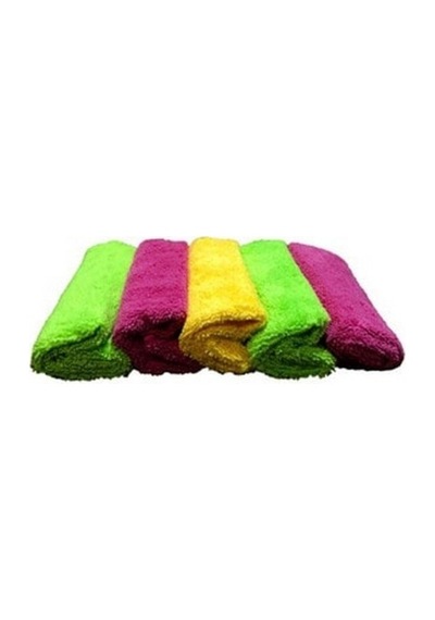 Temizlik Bezi Mikrofiber Temizlik Bezi 5'li Karışık