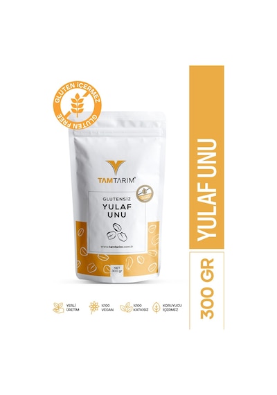 Tam Tarım Glutensiz Yulaf Unu 300 G