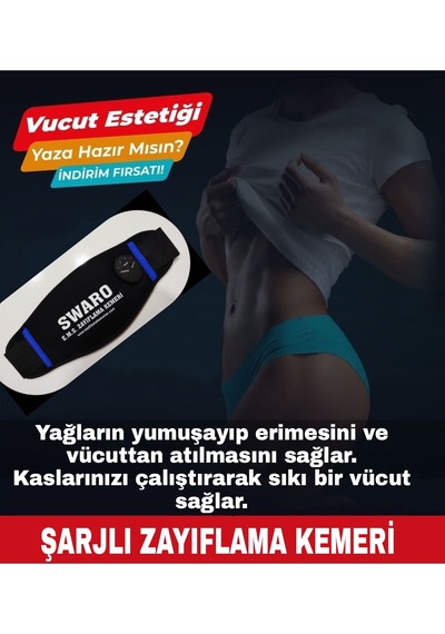 Titreşimli Karin Kası Masaj Kemeri