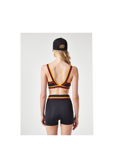 Gsstore X Midground Kadın Kısa Tayt K251224 Siyah