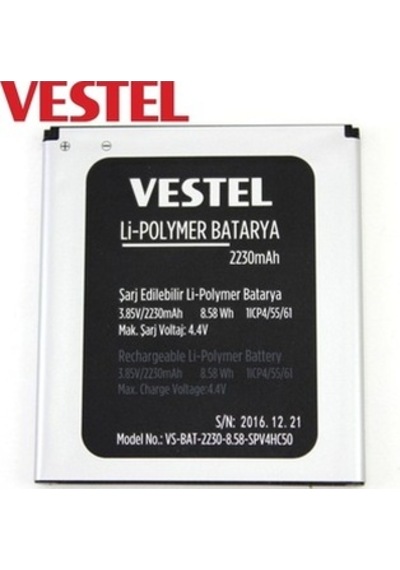 Senalstore Vestel Venüs 5000 Uyumlu Pil Batarya 2230 Mah İthal