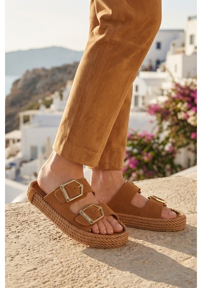Pierre Cardin Pc-55813 Z Taba Kadın Terlik