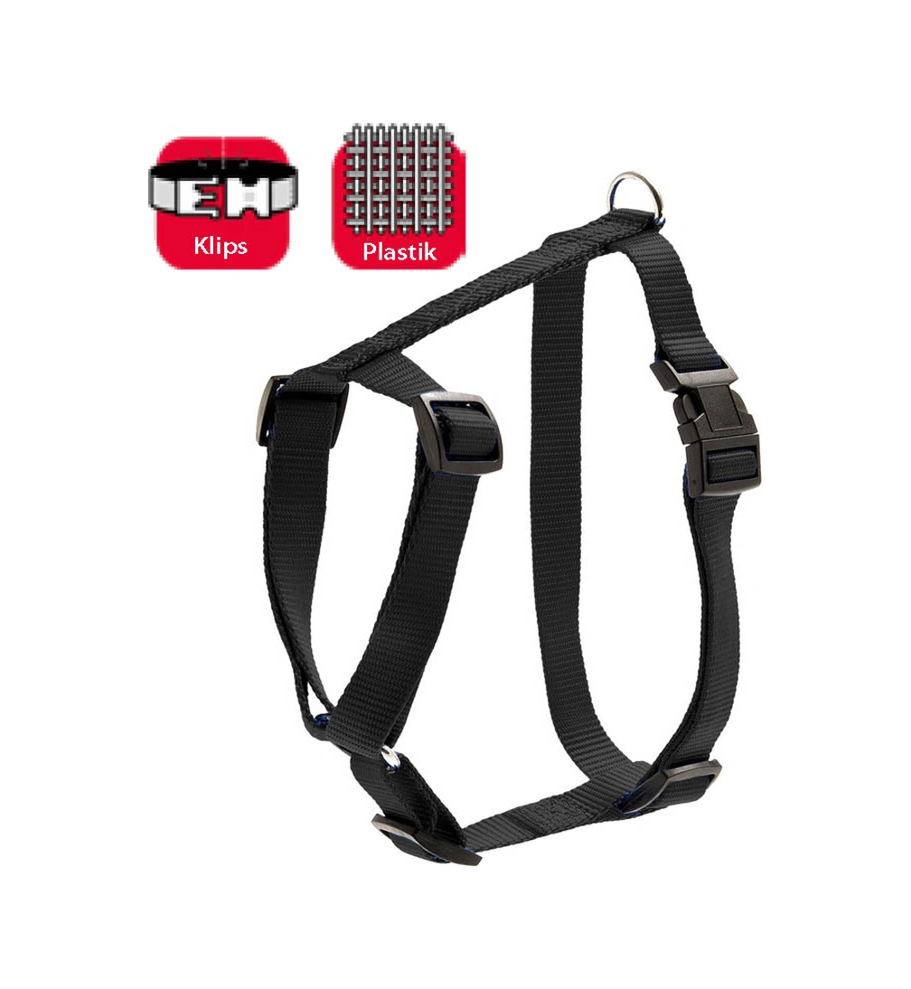 Karlıe Basıc Göğüs Tasma S 35-50cm Siyah Çok Renkli