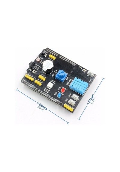 Arduino Sensör Shield Çok Fonksiyonlu Sensör Kartı Dht11 Lm35 Ldr