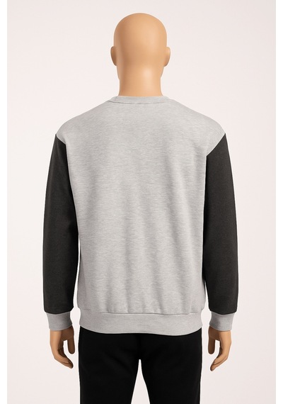 Kaynakçı Uzun Kollu Sweatshirt Dayanıklı, Rahat Ve İş Kullanımına Uygun İş Kıyafeti Gri